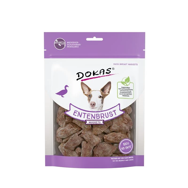 Dokas Hunde Snack Entenbr. Nuggets | 10x110 G Hundesnacks 3 Dokas Hunde Snack Entenbr. Nuggets | 10x110 G Hundesnacks