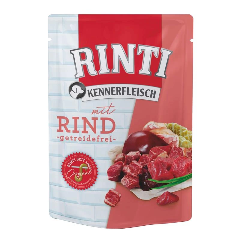 Rinti PB Nassfutter Kennerfleisch Rind | 10x400g 3 Rinti PB Nassfutter Kennerfleisch Rind | 10x400g
