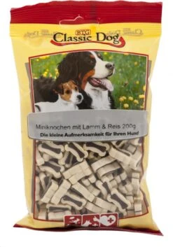 Classic Miniknochen Lamm & Reis | 12x 200g Hundesnack