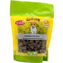 Classic Dog Snack Meateez Mit Wild | 12x 150g Hundesnack