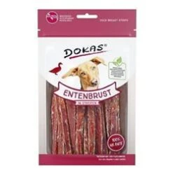 Dokas Hundesnack Entenbrust In Streifen | 12x70g Hundesnack