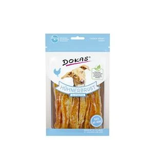Dokas Snack Hühnerbrust In Streifen | 11x 70g Hundesnack 3 Dokas Snack Hühnerbrust In Streifen | 11x 70g Hundesnack