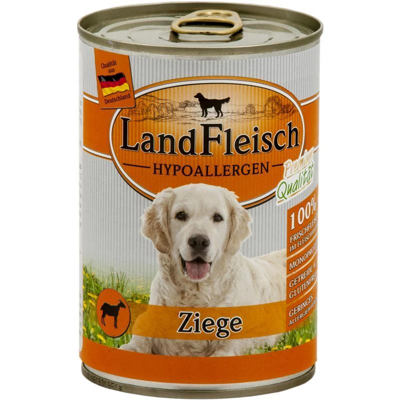 LandFleisch Hypoallergen Ziege | 12x 400g Hundefutter 3 LandFleisch Hypoallergen Ziege | 12x 400g Hundefutter