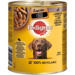 Pedigree Cuisine In Sauce Kaninchen & Karotten | 12x 800g