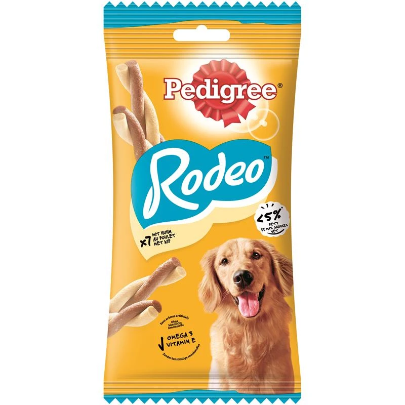 Pedigree Rodeo Mit Huhn 7 Stk. | 12 X 123g Hundesnack 2 Pedigree Rodeo Mit Huhn 7 Stk. | 12 X 123g Hundesnack