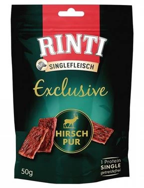 Rinti Exclusive Snack Hirsch | 12 X 50g Hundesnack 3 Rinti Exclusive Snack Hirsch | 12 X 50g Hundesnack