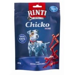 Rinti Extra Chicko Mini Ente | 12x 80g Hundesnack