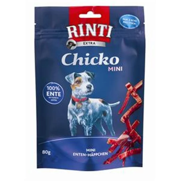 Rinti Extra Chicko Mini Ente | 12x 80g Hundesnack 3 Rinti Extra Chicko Mini Ente | 12x 80g Hundesnack