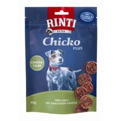 Rinti Chicko Gemüsetaler Mit Ente | 12x80g Hundesnack