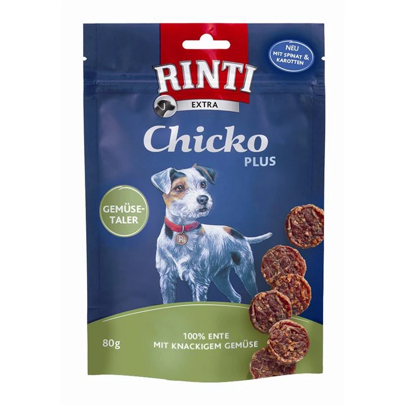 Rinti Chicko Gemüsetaler Mit Ente | 12x80g Hundesnack 3 Rinti Chicko Gemüsetaler Mit Ente | 12x80g Hundesnack