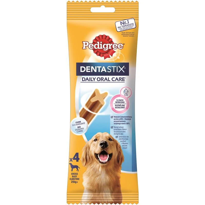 Pedigree Denta Stix Daily Care Für Große Hunde | 14x 4 Stück 3 Pedigree Denta Stix Daily Care Für Große Hunde | 14x 4 Stück