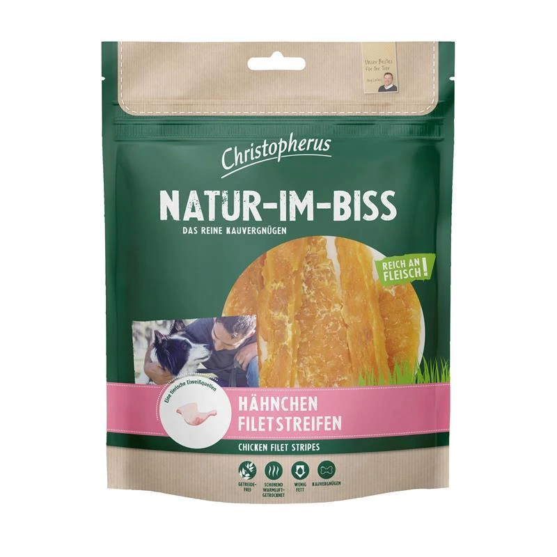 Christopherus Snack Hähnchenfiletstreifen | 5 X 300g Hundesnack 3 Christopherus Snack Hähnchenfiletstreifen | 5 X 300g Hundesnack
