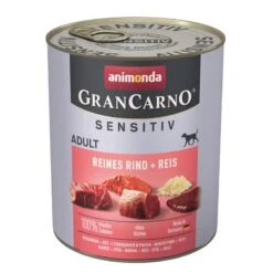 Animonda GranCarno Adult Sensitive Reines Rind & Reis | 6x 800g