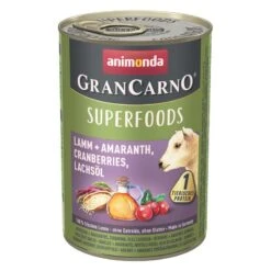 Animonda GranCarno Adult Superfood Lamm & Amaranth | 6x 400g