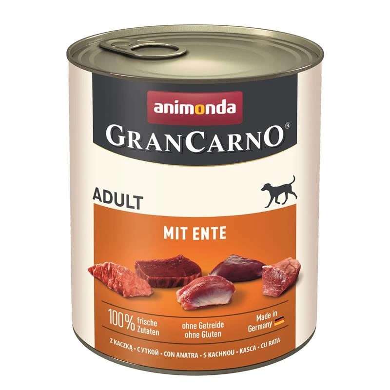 Animonda GranCarno Adult Mit Ente | 6x 800g Hundefutter 3 Animonda GranCarno Adult Mit Ente | 6x 800g Hundefutter