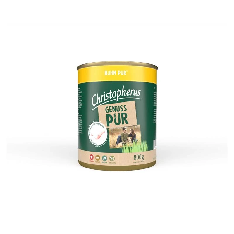 Christopherus Pur Huhn | 6x 800g 3 Christopherus Pur Huhn | 6x 800g