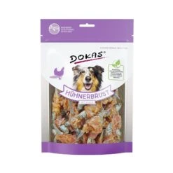 Dokas Hunde Snack Hühnerbrust Mit Fisch | 6x 220 G Hundesnack