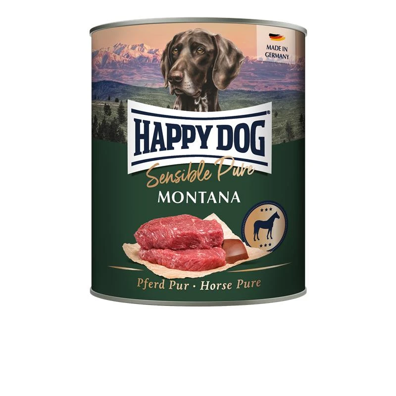 Happy Dog Sensible Pure Montana Pferd | 6x 800g 3 Happy Dog Sensible Pure Montana Pferd | 6x 800g