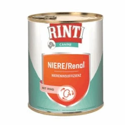 RINTI Canine Nierendiät Rind | 6x 800g Hundefutter Nass
