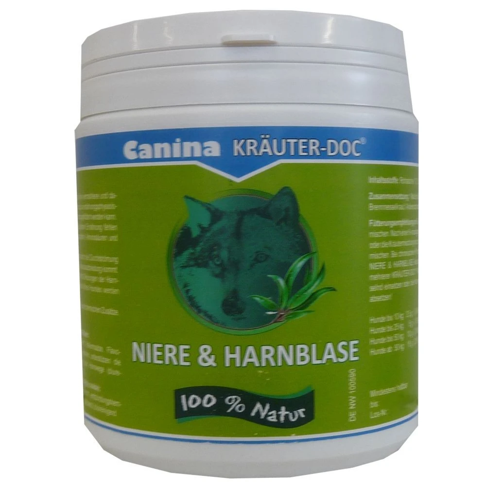 Canina Pharma KRÄUTER-DOC | 300g Niere & Harnblase 3 Canina Pharma KRÄUTER-DOC | 300g Niere & Harnblase