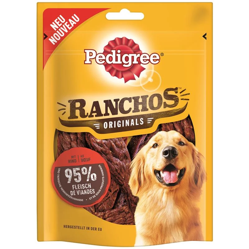 Pedigree Ranchos Mit Rind | 7 X 80g Hundesnack 3 Pedigree Ranchos Mit Rind | 7 X 80g Hundesnack