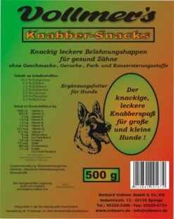 Vollmers Knabber-Snacks | 10kg Zur Gebissreinigung