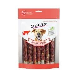 Dokas Hundekaustange Mit Entenbrust | 9x 200g Hundesnack