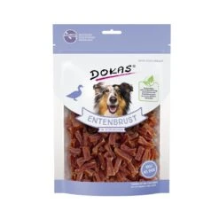 Dokas Entenbrust In Stückchen | 9x 200g Hundesnack, Leckerli