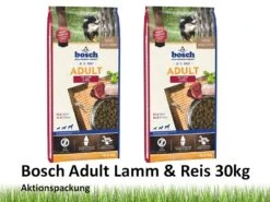 [Paket] Bosch Adult Lamm & Reis | 30kg Hunde Trockenfutter