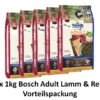 [Paket] Bosch Adult Lamm & Reis | 5x 1kg Sparpackung -Hund Lieferungen Angebote Bosch Adult Lamm und Reis 5x 1kg Sparpackung 3125