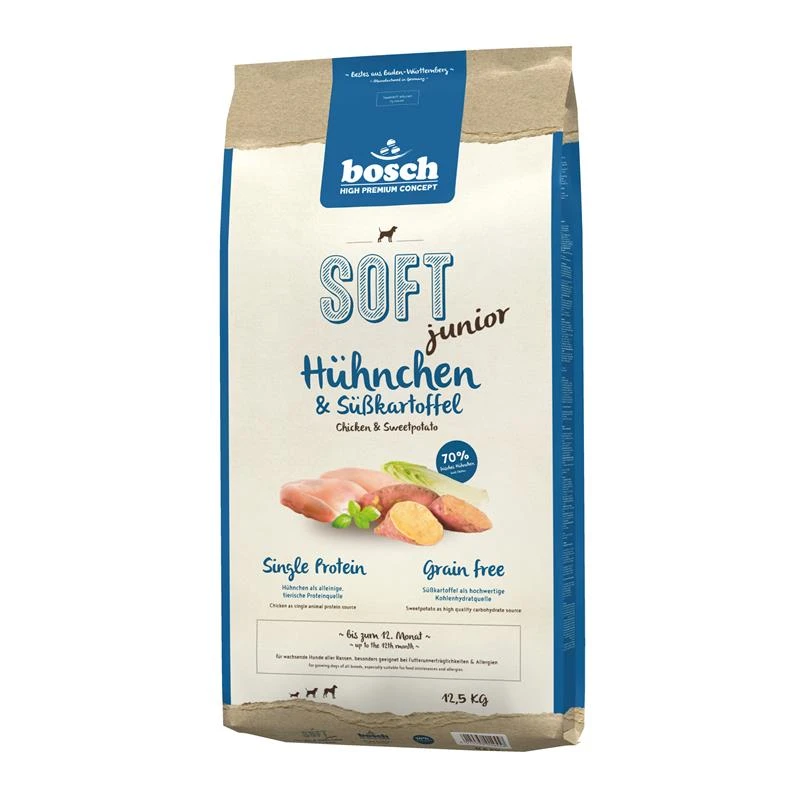 Bosch HPC Soft Junior Hühnchen & Süßkart. | 12,5kg Hundefutter 3 Bosch HPC Soft Junior Hühnchen & Süßkart. | 12,5kg Hundefutter