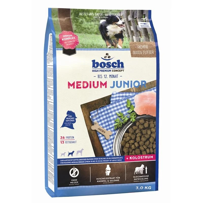 Bosch Medium Junior | 3kg Hundetrockenfutter 3 Bosch Medium Junior | 3kg Hundetrockenfutter
