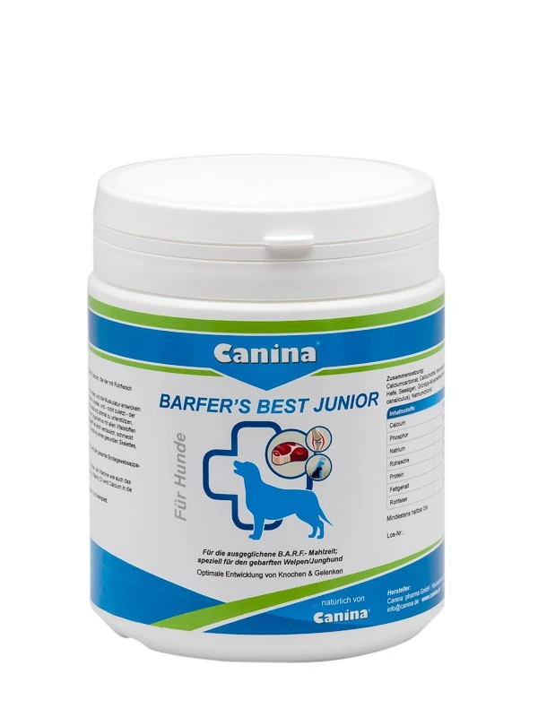 Canina Pharma | 850g Barfers Best Junior 3 Canina Pharma | 850g Barfers Best Junior