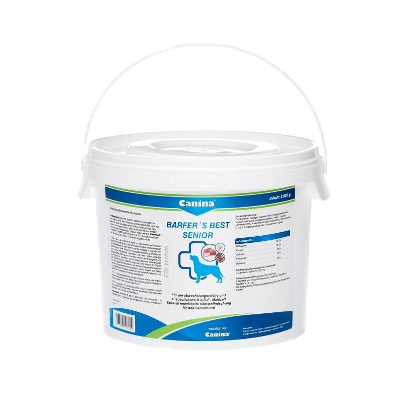 Canina Pharma Barfers Best Senior | 2 Kg Vitalstoff 3 Canina Pharma Barfers Best Senior | 2 Kg Vitalstoff