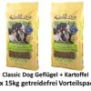 [Paket] Classic Dog Geflügel & Kartoffel | 2x 15kg Hundefutter -Hund Lieferungen Angebote Classic Dog Gefluegel und Kartoffel 2x 15kg Hu 1