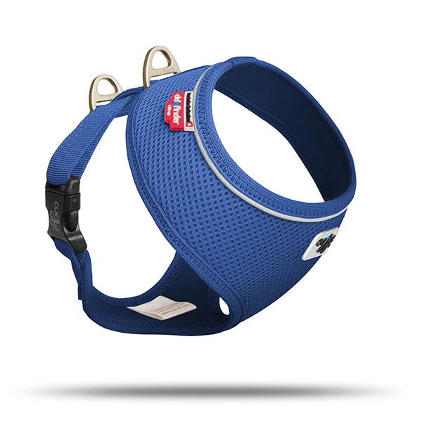 Curli Basic Geschirr Air-Mesh Blau | Gr. L Hundegeschirr 3 Curli Basic Geschirr Air-Mesh Blau | Gr. L Hundegeschirr