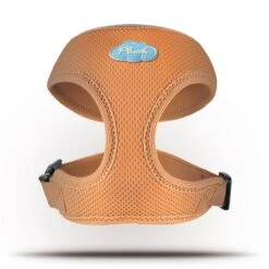 Curli Basic Geschirr Air-Mesh | Orange M Brustumfang 41-46cm