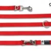 Curli Verstellbare Leine Aus Nylon | 200x 2cm Rot Hunde -Hund Lieferungen Angebote Curli Verstellbare Leine Nylon 200x2cm Rot 31007