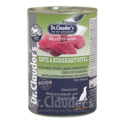 Dr. Clauder Selected Meat Ente & Süßkartoffel | 6x 400g Hundefutter