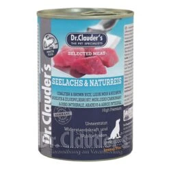 Dr. Clauder Selected Meat Seelachs & Reis | 6x 400g Hundefutter