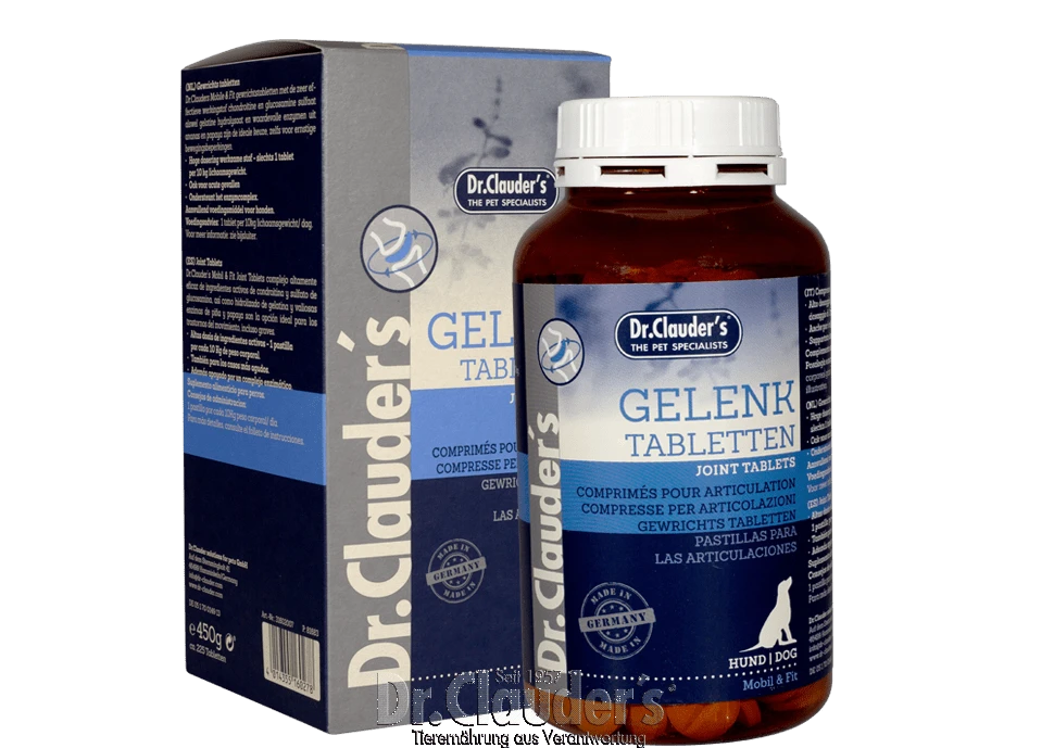 Dr. Clauders Hunde Mobil & Fit | 450g Gelenk Tabletten 3 Dr. Clauders Hunde Mobil & Fit | 450g Gelenk Tabletten