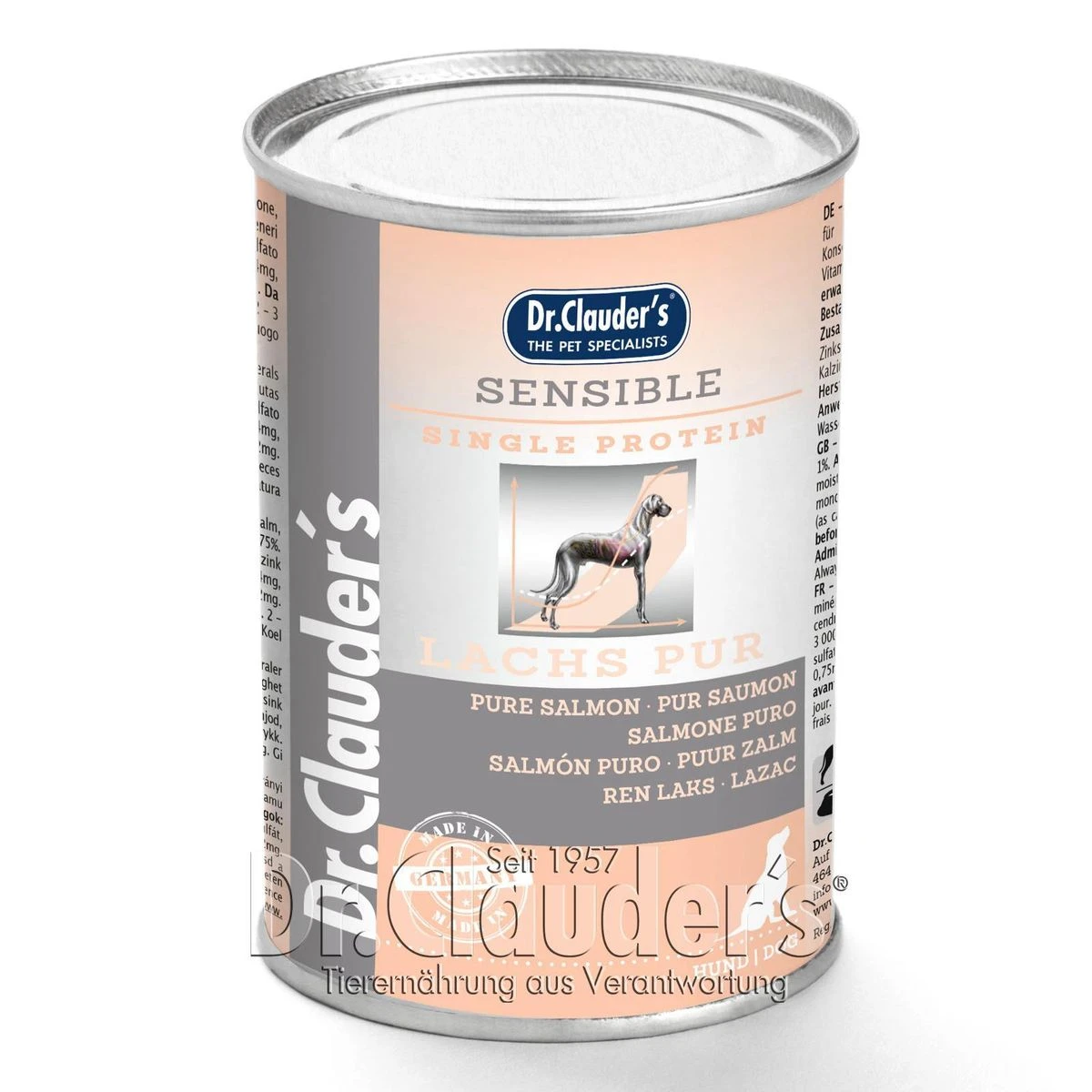 Dr. Clauders Selected Meat Sensible Lachs | 6x 375g 3 Dr. Clauders Selected Meat Sensible Lachs | 6x 375g