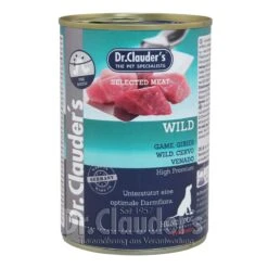 Dr. Clauders Selected Meat Wild | 6x 400g Hundefutter Nass
