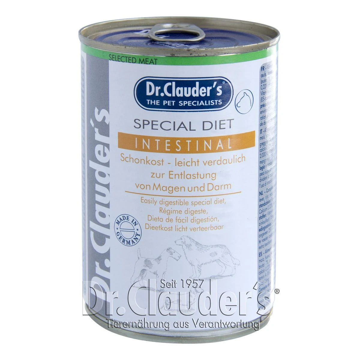 Dr. Clauders Special Diet Intestinal | 6x 400g Hundefutter 3 Dr. Clauders Special Diet Intestinal | 6x 400g Hundefutter