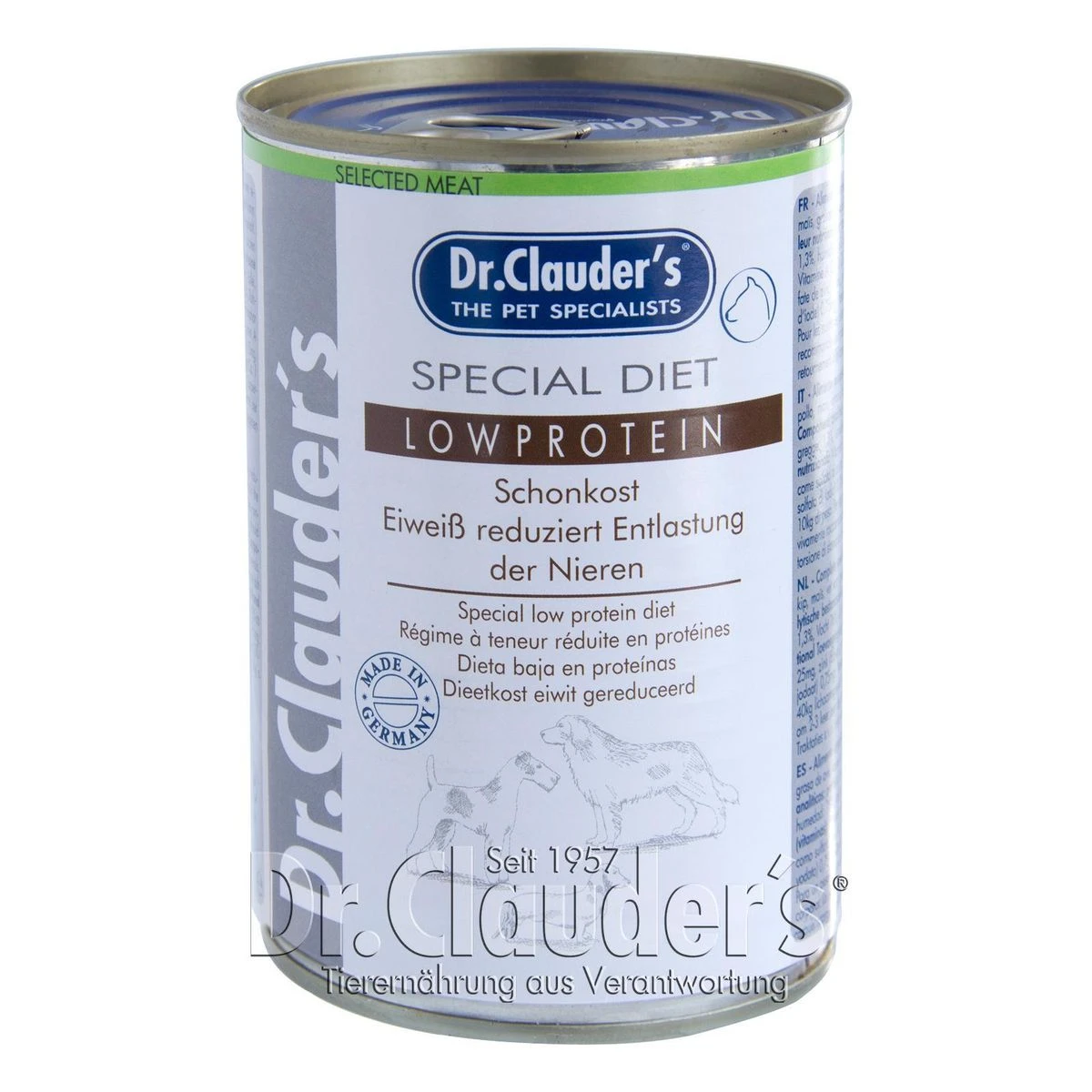 Dr. Clauders Special Diet Low Protein | 6x 400g Hundefutter 3 Dr. Clauders Special Diet Low Protein | 6x 400g Hundefutter