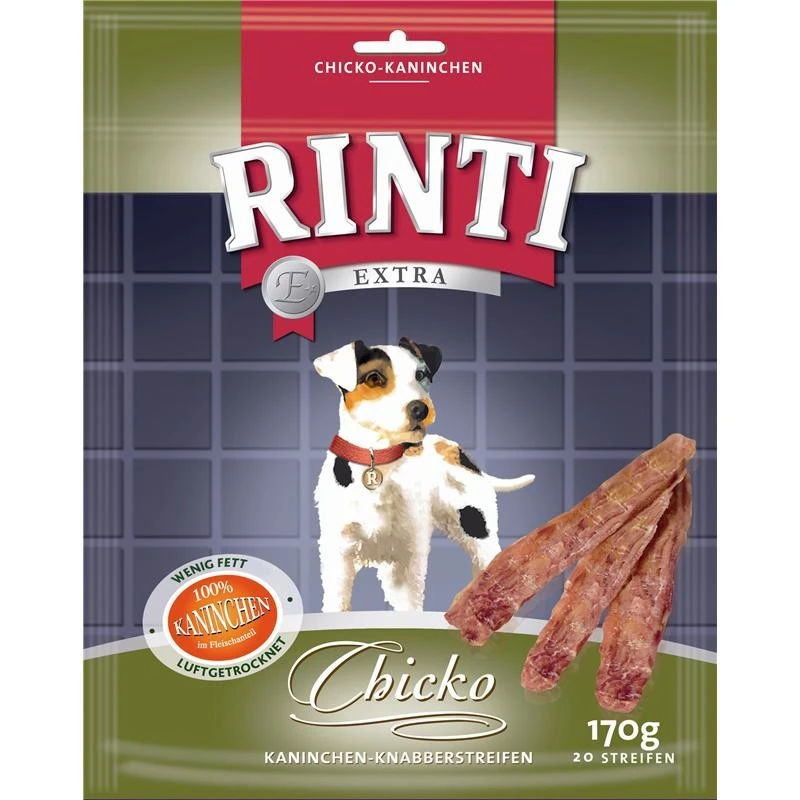 Rinti Extra Chicko Kaninchen | 9x 170g Hundesnack 3 Rinti Extra Chicko Kaninchen | 9x 170g Hundesnack