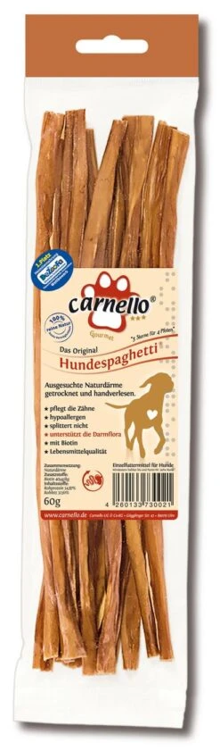 Hundespaghetti Original Carnello | 20x 60g Hundesnack