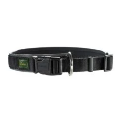 Hunter Neopren Vario Plus Schwarz/Grau | 55-60cm X 25mm Hundehalsband