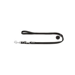 Hunter Verstellbare Führleine Schwarz | 20mm X 200cm Hundeleine