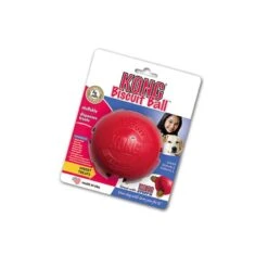 KONG Biscuit Ball Small | Rot Hundespielball